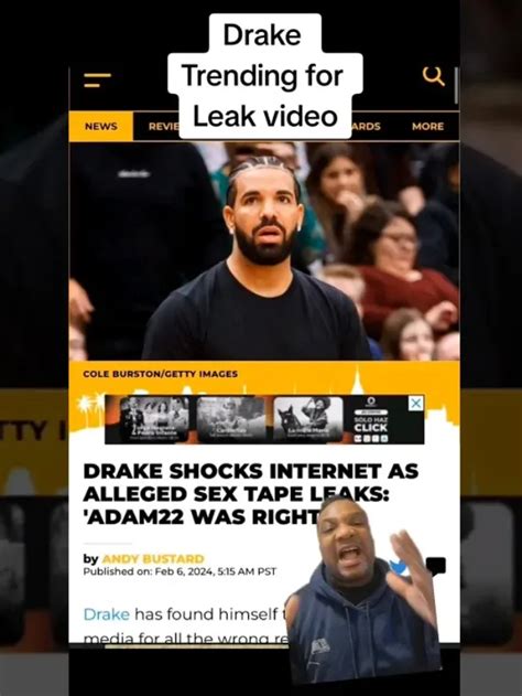 drake penis bideo|Drake Shocks Internet As Alleged Sex Tape Leaks